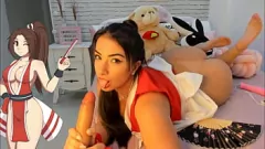 Redare Mai Shiranui în Hentai Anime Orgy: Big Tits, Squirt & Hitachi Fun