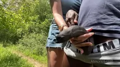 Play Marie Clarence's Cuckold Humiliation: Rough Outdoor Sex with BBC in France